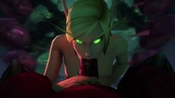 1boy 1girls 2015 3d animated blizzard_entertainment blonde_hair blood_elf deepthroat elf fel_orc female_pov green_eyes interspecies large_penis light-skinned_female light_skin mira_sunshadow orc orc_male orced original_character penis pov ravage_(rexx) red_skin rogue_(warcraft) sex_slave tagme video warcraft world_of_warcraft