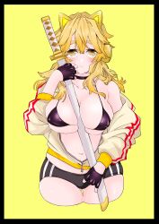 zenitsu agatsuma from demon slayer by taiga (pixiv)