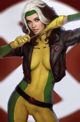 1girls anna_marie female female_only fully_clothed marvel marvel_comics rogue_(x-men) shikari solo x-men