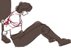 bondage gay kylo_ren sketch star_wars