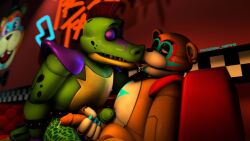 2023 2boys 3d 3d_(artwork) alligator alligatorid animatronic anthro bear belt blue_eyes boner bow_tie bowtie bracelet claws closed_eyes cornered crocodile crocodilian crocodylid detailed_background digital_media_(artwork) drool drooling duo duo_focus ear_piercing earrings erect_penis erection facepaint fangs finger_claws five_nights_at_freddy's five_nights_at_freddy's:_security_breach flaccid_cock flaccid_penis foreskin foreskin_folds french_kiss gay gay_domination gay_sex glamrock_freddy_(fnaf) glans grabbing_own_penis grabbing_penis green_body handjob handjob_while_kissing holding_penis humanoid_genitalia humanoid_penis inner_foreskin intact jerking jerking_off jerkingoff kissing licking_tongue machine male male/male male_only mammal mammal_humanoid masturbating masturbation mohawk_(hairstyle) montgomery_gator_(fnaf) nude_male orange_body penile_masturbation penis penis_grab penis_out piercing reptile reptile_humanoid retracted_foreskin ring robot romantic romantic_couple salih saliva_on_tongue saliva_string scales scalie scottgames sharp_teeth shoulder_pads smooth_penis source_filmmaker spiked_belt spiked_bracelet spiked_tail spikes spikes_(anatomy) steel_wool_studios sunglasses_removed teeth tongue tongue_in_mouth tongue_kiss tongue_out two_tone_body uncut ursid ursid_humanoid wdgrreseef