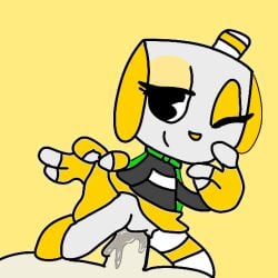 big_dildo cup cuphead cuphead_(game) female mikahead_(character)