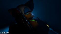 3d bedroom black_penis blowjob chill407 glowing_eyes hedgehog night pov rouge_the_bat sega shadow_the_hedgehog sonic_(series) source_filmmaker tv