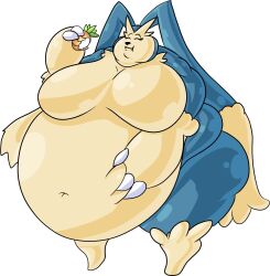 big_breasts breasts fat female hyper_fat lopunny mad_n_evil nintendo pokémon_(species) pokemon pokemon_(species) snorlax snorpunny tagme