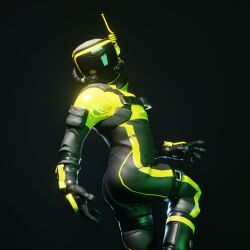 1boy aj_racer95 ass ass_focus fortnite gay male_only solo solo_male toxic_trooper_(fortnite)