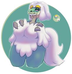 artesjsc big_breasts breasts drampa female nintendo pokémon_(species) pokemon tagme