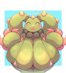 1girls anthro breasts curves curvy curvy_body curvy_female curvy_figure flower game_freak gigantic_breasts green_body green_skin hips huge_ass huge_breasts huge_hips huge_thighs large_breasts maractus massive_breasts naked nintendo pokemon pokemon_(species) pokemon_bw2 round_ass stevest58244496 thick thick_legs thick_thighs thighs thin_waist wide_hips