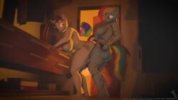 2futas 3d animated anthro anthrofied bouncing_breasts breasts friendship_is_magic furry futa_on_futa futanari large_breasts mp4 my_little_pony no_sound rainbow_dash_(mlp) screw_(oc) screwingwithsfm sex tagme thrusting unicorn video