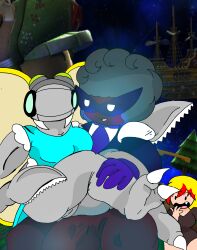 bug characters cuckold erection exposed_vagina fan_character hard_on insect_girl insects mario_(series) metateen original_character space super_mario_galaxy