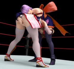 3d ayane_(doa) catfight competitive_intercourse competitive_sex dead_or_alive gcb incest kasumi_(doa) ryona sexfight sibling_incest siblings sisters tagme yuri