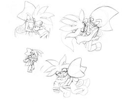 espio_the_chameleon silver_the_hedgehog sonic_(series) tagme