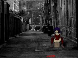 blue_hair female gorillaz jack_schitt noodle_(gorillaz) tagme