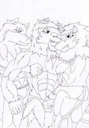 bleach digimon dorulumon furry furry_only gay machgaogamon male male_only sajin_komamura yaoi