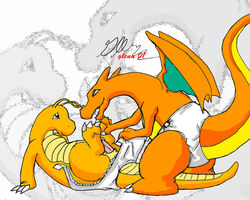 2001 charizard color dragonite glenn interspecies male male_only multiple_males nintendo pokemon pokemon_(species) what wings yaoi