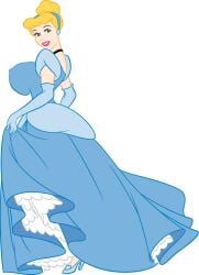 1girls alpha_channel blonde_hair cinderella_(1950_film) cinderella_(disney) disney disney_princess dress female female_only for_sticker_use glass_slipper gloves huge_breasts large_breasts nipple_bulge no_background png princess princess_dress solo sticker_template transparent_background transparent_png unknown_artist