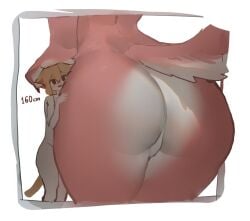 big_ass big_breasts breasts bubble_butt female huge_ass tagme unnamed_fox_(utterangle) utterangle