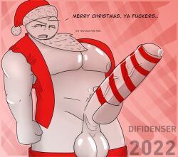 candy_cane christmas dieff_(difidenser) difidenser dilf huge_cock hung tagme