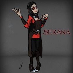 bethesda_softworks character_name lord_sarloc serana skyrim the_elder_scrolls vampire