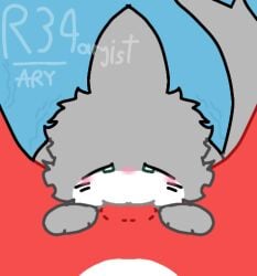 artist_request blowjob blowjob_face blush grey_fur hazzy_(kaiju_paradise) kaiju kaiju_paradise oral red_fur roblox roblox_game shark shork_(kaiju_paradise) shorks_(kaiju_paradise) source_request squint tagme water