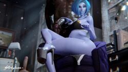 1girls 2boys 3d abs absurd_res absurdres accessory amelie_lacroix balls belly belly_button big_ass big_balls big_breasts big_butt big_penis blacked blacked_clothing blizzard_entertainment blue_body blue_hair blue_lipstick blue_skin bottomless bracelet breasts cock_ring condom crossed_legs curvaceous dark-skinned_male dark_skin detailed_background earrings elegant eyeshadow female female_focus foreskin glans glasses handjob height_difference hi_res high_heels highres hoop_earrings hourglass_figure humiliated humiliating humiliation hung indoor indoors inside interracial jewelry large_penis larger_male light-skinned_female light-skinned_male light_skin lips lipstick looking_at_viewer looking_down low-angle_view makeup male muscles muscular muscular_male navel nipple_piercing nipples nude nude_female nude_male overwatch overwatch_2 penis piercing piercings pregnant pregnant_female queen_of_spades ring sitting sitting_on_chair size_difference small_penis small_penis_humiliation smaller_female smaller_male standing stickybuns topwear uncircumcised unseen_male_face urethra vein veins veiny veiny_penis voluptuous voluptuous_female wide_hips widowmaker yellow_eyes