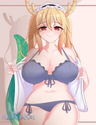 tohru (dragon maid) from miss kobayashi's dragon maid by meganekai