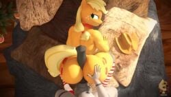 16:9 1futa 1girls 2023 30_seconds 3d 3d_(artwork) absurd_res animated anthro applejack_(mlp) ass ass_grab ass_slap audible_creampie balls big_ass big_cock big_penis blonde_hair buttjob covered_buttjob cum cum_in_ass cum_inside digital_media_(artwork) duo equid equine_penis eyebrows eyelashes female female_penetrated friendship_is_magic futa_on_female futa_pov futanari futanari_penetrating green_eyes grey_body hasbro hat headgear headwear heartbeat horsecock hot_dogging huge_cock legwear longer_than_30_seconds looking_back muscular_female my_little_pony orange_skin pattern_clothing pattern_legwear penetration point_of_view pov realvinyl sex smooth_skin sound sound_edit sound_effects stockings stripes video widescreen zebra zecora_(mlp)