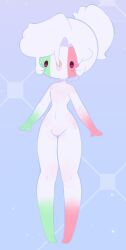 anthro countryhumans countryhumans_girl dream_moky flat_chest mexico_(countryhumans) simple simple_background soft_color white_body white_hair