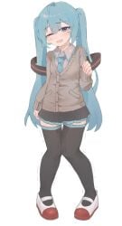 hatsune miku from vocaloid by isawa