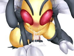 1boy 1girls 2d anthro beedrill blush color diglett disembodied_penis erection female feral full_color male male_pov nintendo partial_male penis penis_in_vagina pokemon sex smooth_penis straight toony vaginal_penetration