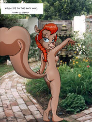 chip_'n_dale_rescue_rangers chip_n'death disney nipples tammy_squirrel