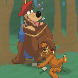 anthro br'er_bear disney furry kit_cloudkicker song_of_the_south splash_mountain tagme talespin