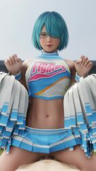 1boy 1girls 3d 4k 9:16 absurd_res animated athletic_female blue_hair bottomless_skirt cheerleader clothed_female clothed_female_nude_male clothed_sex cowgirl_position dead_or_alive dead_or_alive_6 extremely_large_filesize female femdom giver_pov hair_over_one_eye hi_res high_resolution highres human large_filesize lazyprocrastinator light-skinned_female light-skinned_male light_skin looking_at_viewer male male_pov malesub megane mp4 nico_(doa) no_panties no_sound penis pom_pom_(cheerleading) pov sex sex_under_skirt sexual_intercourse short_hair shorter_than_30_seconds skirt spread_legs straddling tagme teenage_girl teenager uncensored vagina vaginal_penetration vertical_video very_high_resolution video