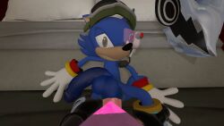 16:9 3d_(artwork) absurd_res anal anal_sex anthro anthro_pov balls big_penis canid canine canis custom_character_(sonic_forces) digital_media_(artwork) exposed_torso fan_character first_person_view footwear genitals handwear hi_res infinite_(sonic) kabalmystic_(artist) looking_at_viewer male male/male mammal penetration penile penile_penetration penis penis_in_ass questionable_consent sega sonic_(series) sonic_forces sonic_the_hedgehog_(series) source_filmmaker warfaremachine widescreen wolf