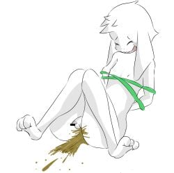 anthro asriel_dreemurr ass black_censor_bar censor_bar censored_penis crap defecating defecation flaccid flaccid_penis ineffective_censorship male male_only poop pooping r-18 scat shit shitting solo solo_male tied_arms tied_up undertale undertale_(series) useless_censoring white_fur アズリエル・ドリーマー アンダーテール