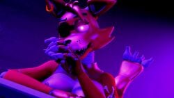 animatronic anthro barefoot chappey claws feet female five_nights_at_freddy's fox foxy_(fnaf) looking_at_viewer paws robot seductive soles toe_claws toes