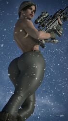 3d 3d_(artwork) anna_miller_(metro) ass athletic athletic_female big_ass big_breasts big_butt blue_eyes breasts brown_hair bubble_ass bubble_butt busty cga3d curvy cute daz3d daz_studio erotichris excited hourglass_figure huge_breasts large_breasts mature_female metro_exodus milf muscular_female pawg pose posing rifle seductive seductive_look sensual short_hair sniper_rifle solo solo_female thick thick_ass thick_thighs tights voluptuous voluptuous_female wide_hips