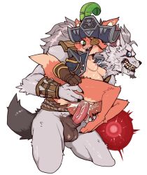 anthro anus areola ass balls big_balls big_belly big_penis blizzard_entertainment blush bodily_fluids breasts canid canine captain_eudora claws clothed clothing cum cum_in_pussy cum_inside dragonflight duo erection eye_patch eye_scar eyepatch eyewear facial_scar fangs feathers female female_penetrated fluffy fluffy_tail fur genital_fluids genitals gloves gnoll green_eyes grin handwear hat headgear headwear hi_res huge_balls huge_cock hyena impregnation inflation internal lactating looking_at_viewer male male/female male_penetrating male_penetrating_female mammal milk naked nipples nude ovum penetration penile penis pirate pussy reccand scar sex simple_background smile sperm_cell spotted_hyena tail teeth thick_thighs vaginal_penetration vulpera warcraft