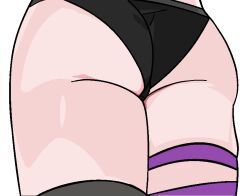 ass black_panties emikukis light-skinned_female owozu tagme virtual_youtuber vtuber