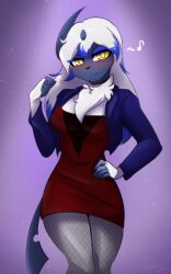 absol alfredlinsh anthro big_breasts breasts female pokémon_(species) pokemon pokemon_(species) tagme