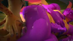 2boys 3d anal anal_sex animated anthro anthro_on_anthro balls hunter_(spyro) male male/male male_only males_only no_humans sex sound source_filmmaker spyro spyro_the_dragon tagme twitchyanimation video video_games