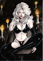 1girls 2023 chaos_comics coffin_comics curvy curvy_figure death_(personification) ed_benes_studio grim_reaper hi_res huge_breasts israel_(artist) lady_death long_hair looking_at_viewer queen_of_the_dead voluptuous voluptuous_female white_hair white_sclera