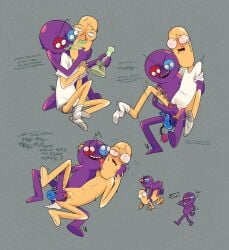 alien alien_genitalia alien_penis anal bong briefs chairorpian crying cum_in_ass cum_in_pussy dominant_male drooling drugs dubious_consent eyehole_monster featureless_feet gay interspecies male/male male_only overstimulation peeing sexual_frustration socks submissive_male sweat the_chairorpian_(trover_saves_the_universe) trover_phillips trover_saves_the_universe tshirt two_toes urine vibrator weed wetting xnv69