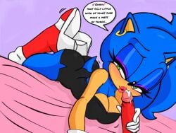 after_transformation bedroom_eyes bedroom_setting bimbo bimbo_lips bimbofied blowjob fan_edit fellatio feminization horny_female knuckles_the_echidna rule_63 sega short_skirt sonic_(series) sonic_the_hedgehog sonic_the_hedgehog_(series) sonique_the_hedgehog