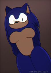 alternate_version_available arms_behind_back blue_body completely_naked completely_nude completely_nude_female exe_(revie) faker faker_(revie) female friday_night_funkin hedgehog looking_at_viewer no_nipples rule_63 simple_background sohornyraccoon solo solo_female sonic.exe sonic.exe_(series) sonic_(series) sonic_the_hedgehog sonic_the_hedgehog_(series) sonique_the_hedgehog staring staring_at_viewer watermark