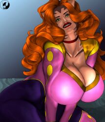 1girls anthro athletic athletic_female big_breasts blindanubis breasts brown_hair busty cat_ears cat_humanoid catgirl cleavage curvaceous curvy curvy_figure dc dc_comics digital_media_(artwork) eyebrows eyelashes eyes feline female female_focus female_only fit fit_female fur hair hips hourglass_figure huge_breasts humanoid large_breasts legs light-skinned_female light_skin lips lower_body mammal mature mature_female mighty_endowed new_gods nina_dowd stripes supervillain the_new_gods thick thick_legs thick_thighs thighs top_heavy upper_body villain villainess voluptuous waist wide_hips