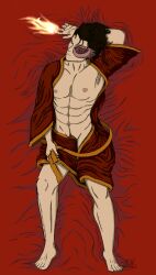 avatar_the_last_airbender firebending male_only tease zuko