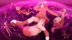 aika_(chinjireta) animation_meme_community chinjireta chinjireta_(artist) cub curly_hair draco66electro edit floating fluffy_tail heart-shaped_pupils jexi nebulilac pussy red_jacket tagme upskirt youtube