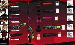 5futas ann_takamaki atlus ball_size_chart ball_size_comparison ball_size_difference balls balls_in_bodysuit big_balls big_penis blonde_hair casual chart clothed clothing cock_sleeve_(clothes) cock_sock cum cum_size_chart cum_size_comparison cum_size_difference cum_volume_chart dark_hair erection flaccid fully_clothed futa_only futanari genitalwear gigantic_penis glasses grower_not_a_shower haru_okumura huge_cock human kasumi_yoshizawa kushishekku latex_suit light-skinned_futanari light_skin makoto_niijima measurements orange_hair pale_skin penis penis_chart penis_size_chart penis_size_comparison penis_size_difference persona persona_5 persona_5_royal phantom_thief_suit sakura_futaba standing sumire_yoshizawa testicles text