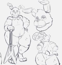 animatronic anthro big_ass bonnie_(fnaf) bunny butt five_nights_at_freddy's male male_only sausagesspicy tagme