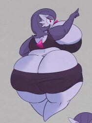 big_ass big_breasts big_butt breasts bubble_butt female gardevoir gengar huge_ass itsyairishboi pokémon_(species) pokemon pokemon_(species) thick_thighs wide_hips